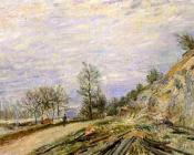 阿尔弗莱德 西斯莱 : On the Road from Moret